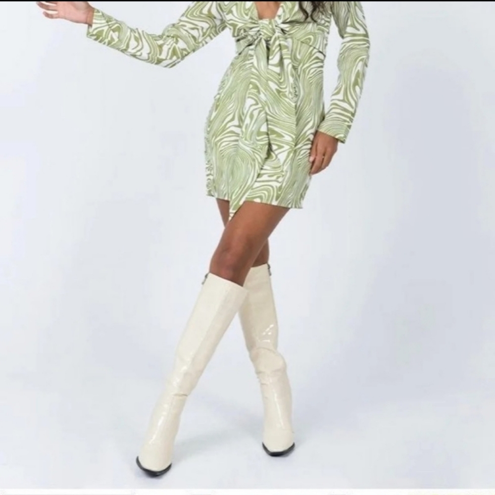 Princess Polly Alexi Tie Up Dress View 5